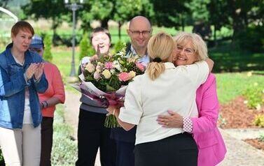Nowa przestrzeń przy DPS w Brzezinach 21