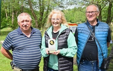 Wędkarska rywalizacja nad jeziorem Rajsko 1