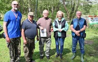 Wędkarska rywalizacja nad jeziorem Rajsko 4