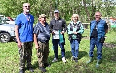 Wędkarska rywalizacja nad jeziorem Rajsko 8