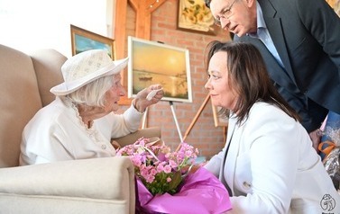 Setne urodziny Mieczysławy Ciesińskiej 1