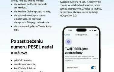 Zastrzeż PESEL i chroń swoje dane 1