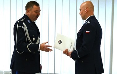 Uroczystość objęcia stanowiska Komendanta Powiatowego Policji w Choszcznie 3