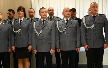 Uroczystość objęcia stanowiska Komendanta Powiatowego Policji w Choszcznie 6