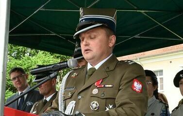 Nowy dow&oacute;dca Choszczeńskiego Dywizjonu Artylerii Samobieżnej  35