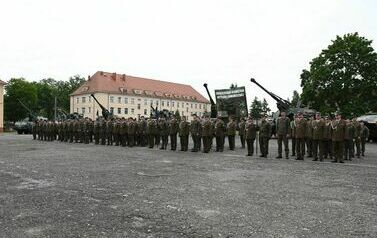 Nowy dow&oacute;dca Choszczeńskiego Dywizjonu Artylerii Samobieżnej  36