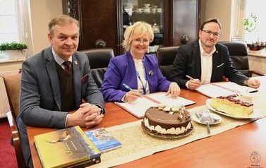Podpisanie porozumienia dotyczącego wsp&oacute;łpracy między Powiatem Oder-Spree a Powiatem Choszczeńskim 4
