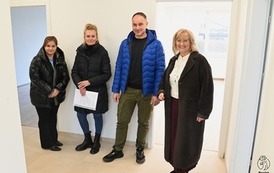 Prace remontowe w nowej siedzibie punktu Regionalnego Centrum Kryzysowego w Choszcznie 2