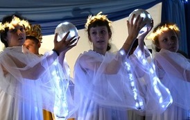 Wigilijne spotkania i jasełka w plac&oacute;wkach powiatowych 31
