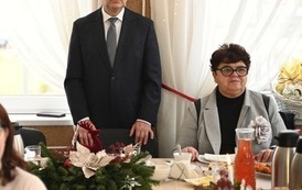 Spotkanie wigilijne w Domu Pomocy Społecznej w Brzezinach 3
