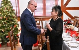 Spotkanie opłatkowe - Polski Związek Niewidomych &ndash; Oddział w Choszcznie 39