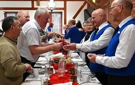 Spotkanie opłatkowe - Polski Związek Niewidomych &ndash; Oddział w Choszcznie 43