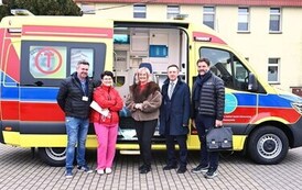 Samodzielny Publiczny Zakład Opieki Zdrowotnej w Choszcznie wzbogacony o nowy ambulans 5