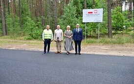 Remont drogi powiatowej Brzeziny &ndash; Zieleniewo dobiega końca! 3
