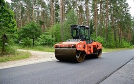 Remont drogi powiatowej Brzeziny &ndash; Zieleniewo dobiega końca! 4