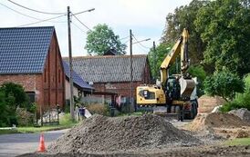 Przebudow drogi powiatowej nr 2206Z w m. Gleźno 4