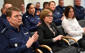 ODPRAWA ROCZNA KOMENDY POWIATOWEJ POLICJI W CHOSZCZNIE 5
