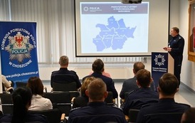 ODPRAWA ROCZNA KOMENDY POWIATOWEJ POLICJI W CHOSZCZNIE 17