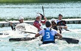 III Edycja Polska Liga Kajak Polo &amp; "Scena z Nadbrzeżnej" 12