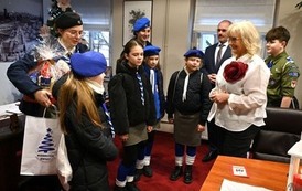 BETLEJEMSKIE ŚWIATEŁKO POKOJU ponownie trafiło do naszego powiatu 1