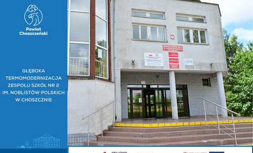 Zdjęcie do Ruszyły prace przy Zespole Szk&oacute;ł Nr 2 w Choszcznie! 