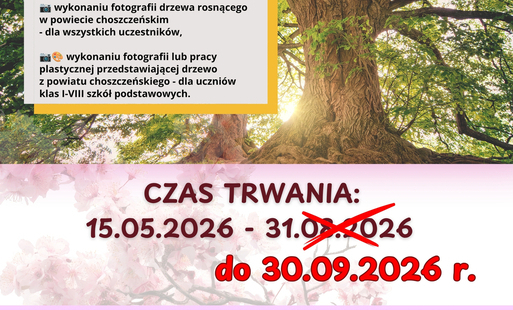 Zdjęcie do  &bdquo;MOJE DRZEWO &ndash; MOJA OPOWIEŚĆ&rdquo; &ndash; wydłużony termin!