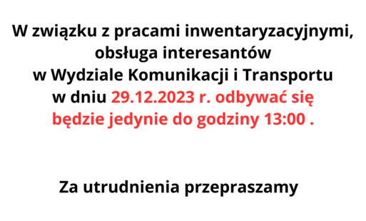 Zdjęcie do Informacja