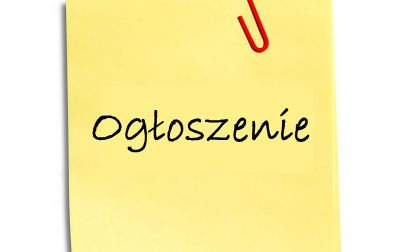 Zdjęcie do OGŁOSZENIE  o naborze na członka komisji konkursowej