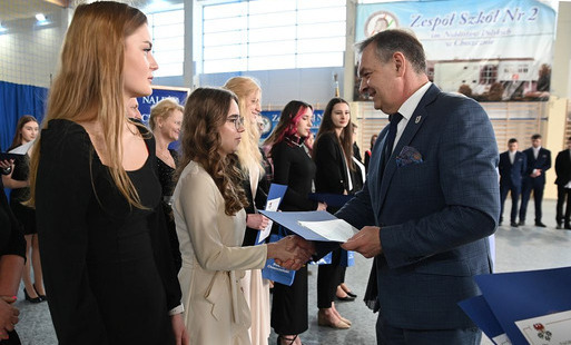 Zdjęcie do Zakończenie klas maturalnych ZS2 w Choszcznie