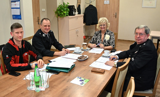 Zdjęcie do Posiedzenie Prezydium Zarządu Oddziału Powiatowego ZOSP RP w Choszcznie