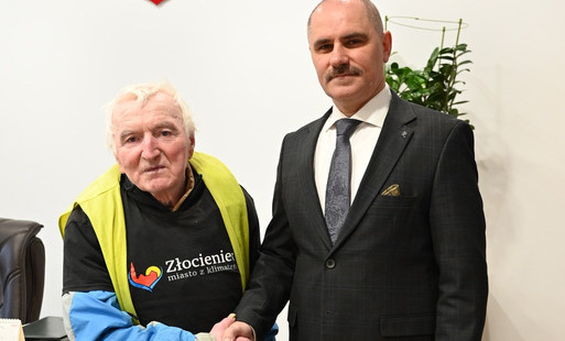 Zdjęcie do Starostwo Powiatowe w Choszcznie odwiedził Henryk Chrzanowski