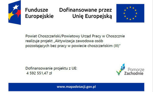 Zdjęcie do &bdquo;Aktywizacja zawodowa os&oacute;b pozostających bez pracy w powiecie choszczeńskim (III)&rdquo;