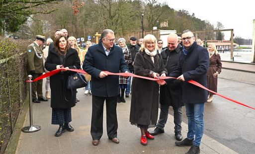 Zdjęcie do Otwarcie przebudowanej ul. Bolesława Chrobrego w Choszcznie