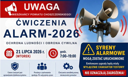 Zdjęcie do Ćwiczenia z zakresu ochrony ludności i obrony cywilnej ,,ALARM-26&rdquo;.