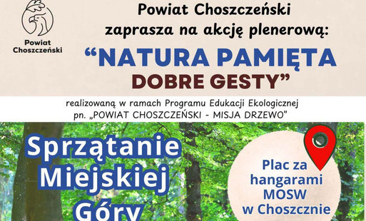 Zdjęcie do NATURA PAMIĘTA DOBRE GESTY